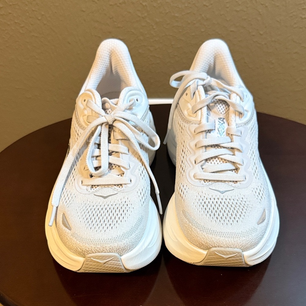 Hoka Women's Gray Athletic Shoes - Picture 4 of 9